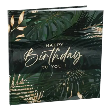 Birthday Jungle guest book