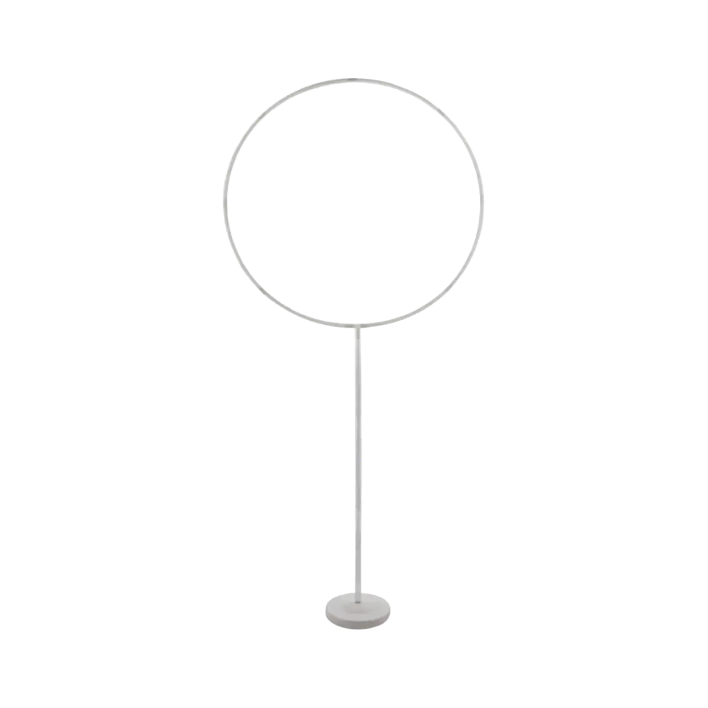 White Balloon Support Ring - 160cm