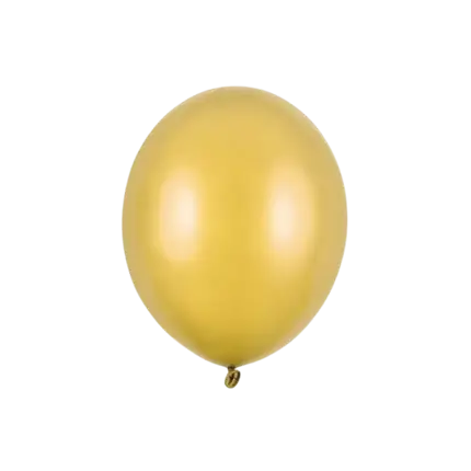 Pack of 50 metallic gold balloons