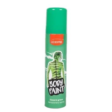 Body colour spray, green, 75 ml