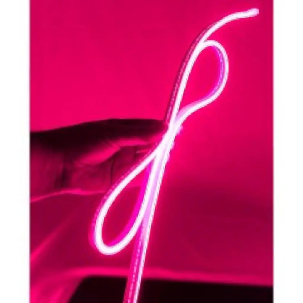 LED Neon Effect Pink Strip - 5m