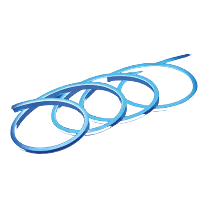 LED Neon Effect Blue Strip - 5m