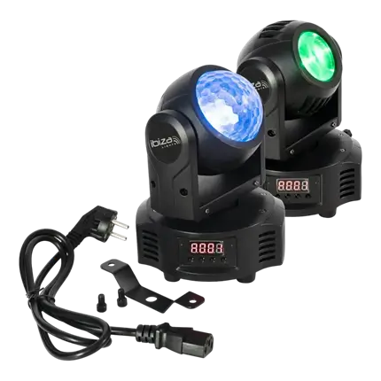 ASTRO BEAM Double Lyre DMX RGBW