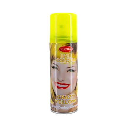 Hair colour lacquer, fluotastic yellow, 125 ml