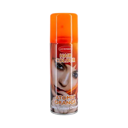 Hair colour lacquer, fluotastic orange, 125 ml
