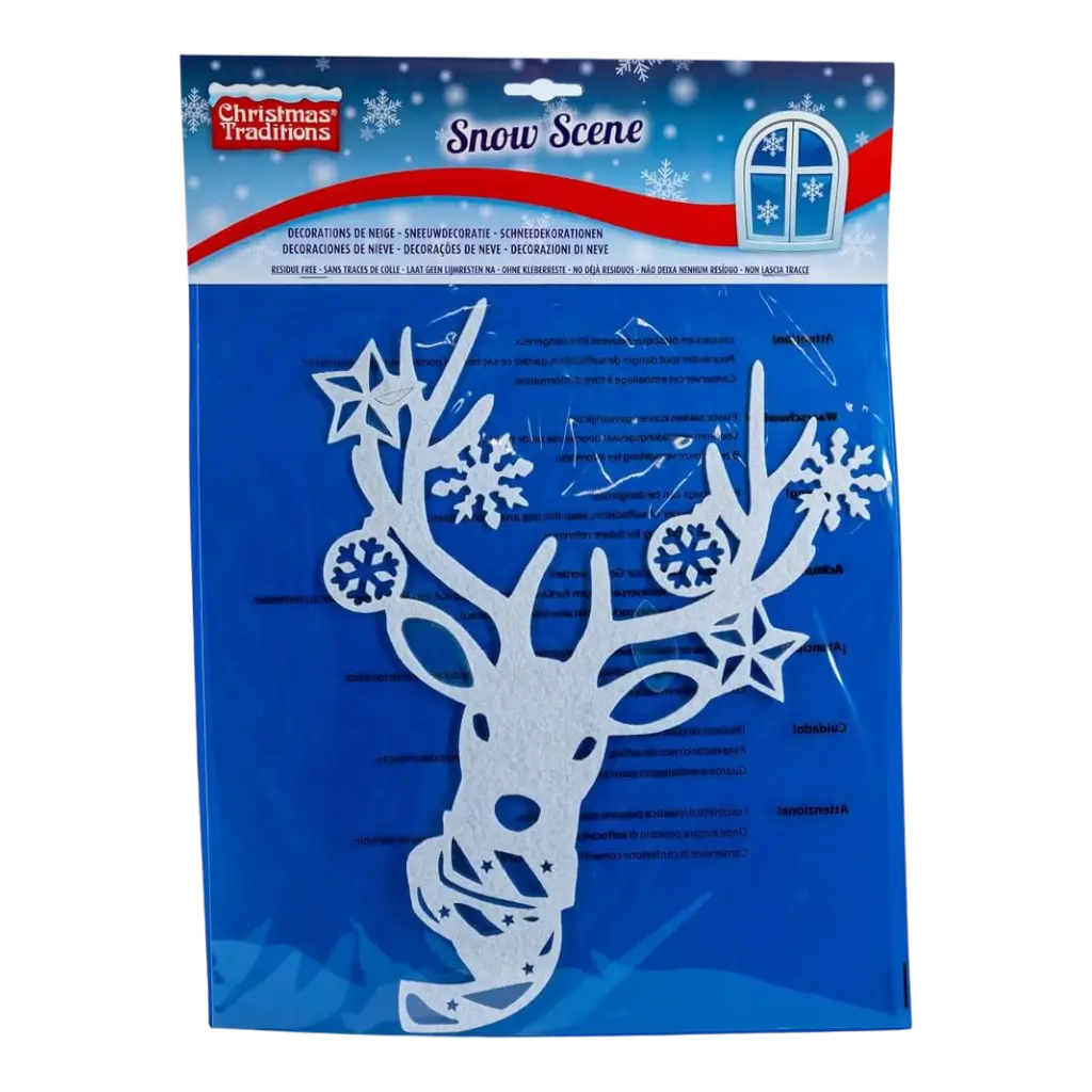 Snow decorations - reindeer deco