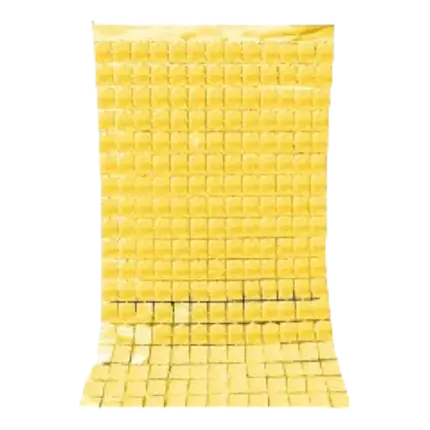 Shimmering Curtain Gold Square