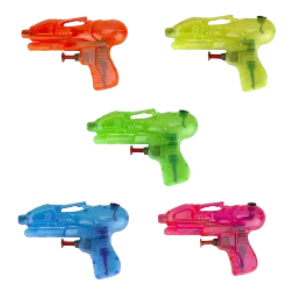 Set of 5 mini water guns