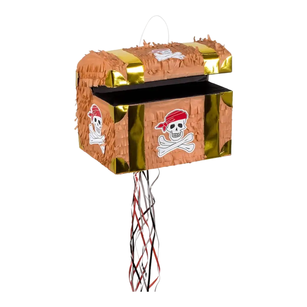 Piñata pull-out Treasure chest