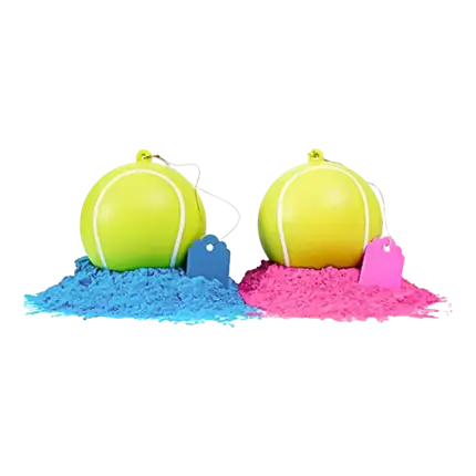 Gender Reveal tennis ball