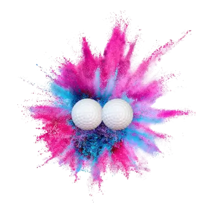 Gender Reveal Golf Ball