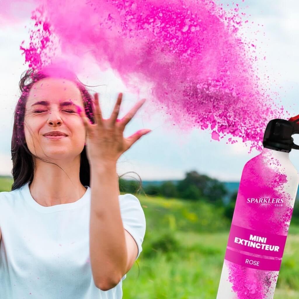 Holi Mini Powder Blaster - Pink
