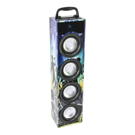 PARTY-DISCO4 STAND-ALONE MINI FLOORSTANDING SPEAKER 40W