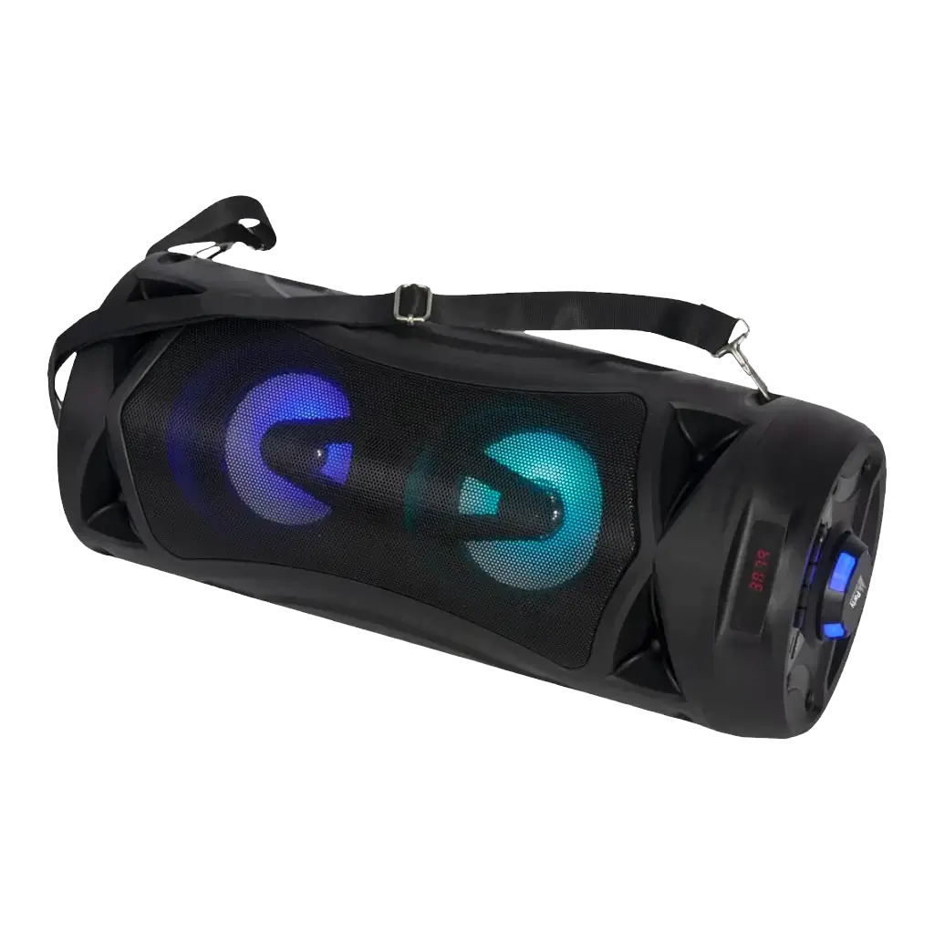 BLUETOOTH LED SPEAKER WITH USB & MICRO-SD PARTY-BAZOOKA