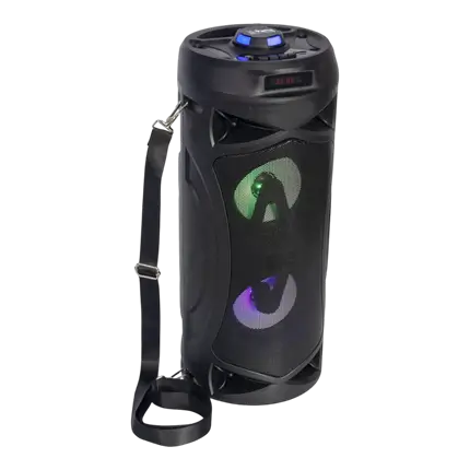 BLUETOOTH LED SPEAKER WITH USB & MICRO-SD PARTY-BAZOOKA