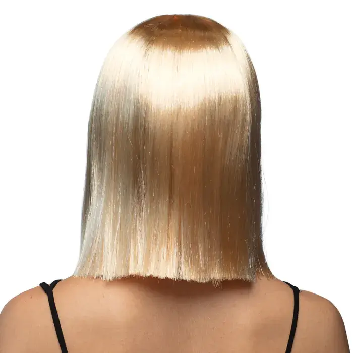 Blonde half-length wig