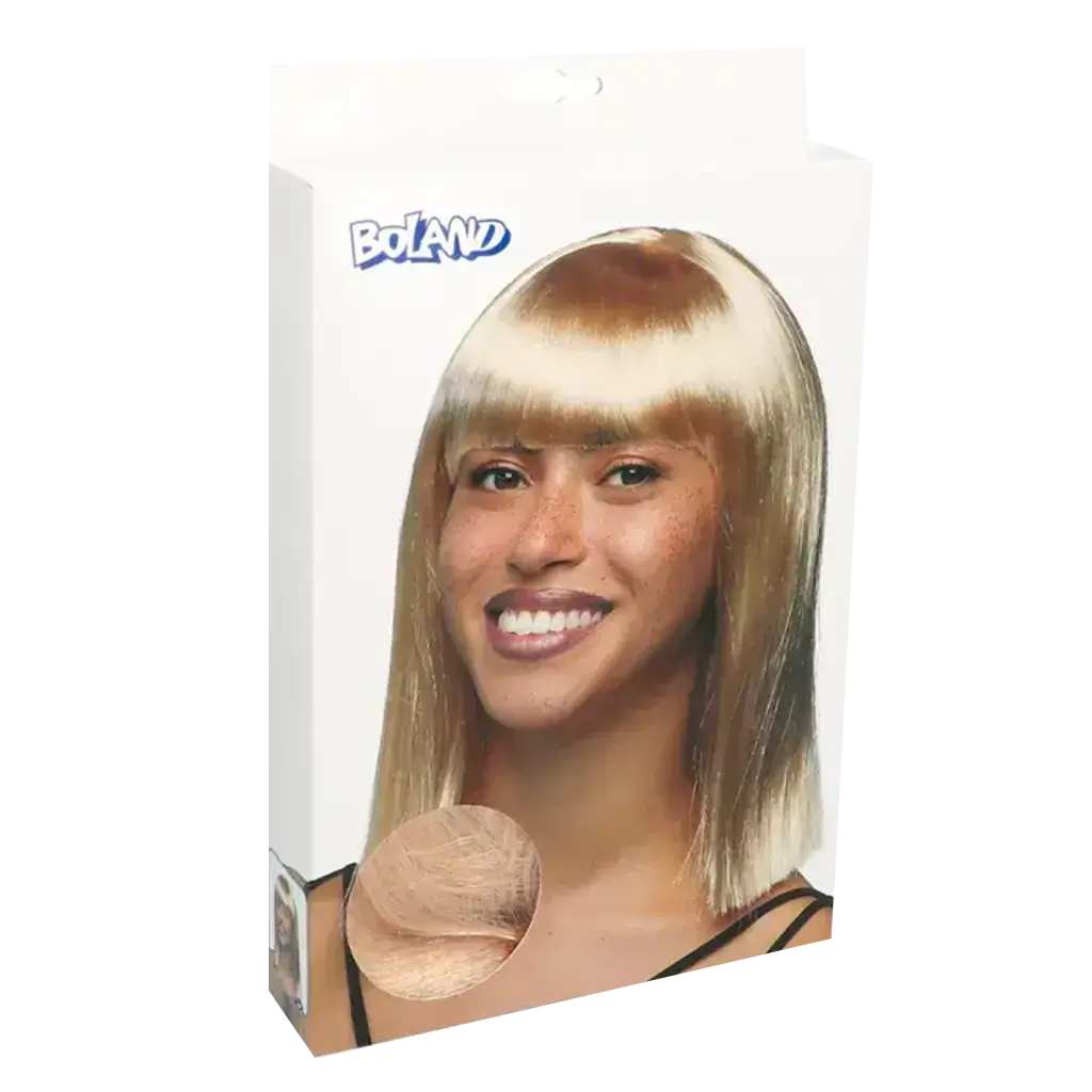 Blonde half-length wig