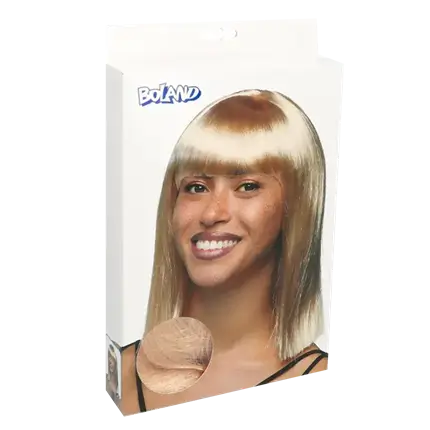 Blonde half-length wig