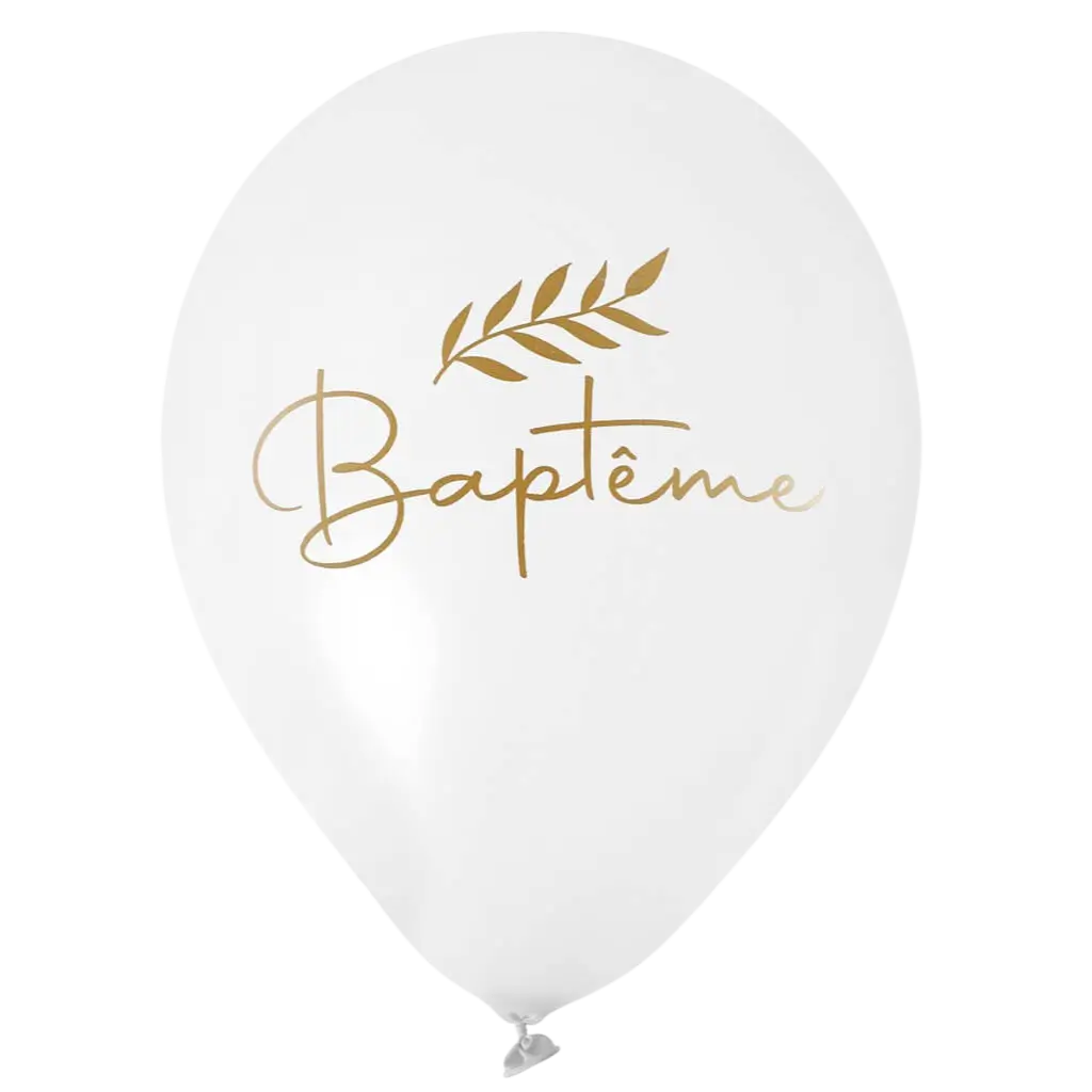 Christening Balloon - Set of 6