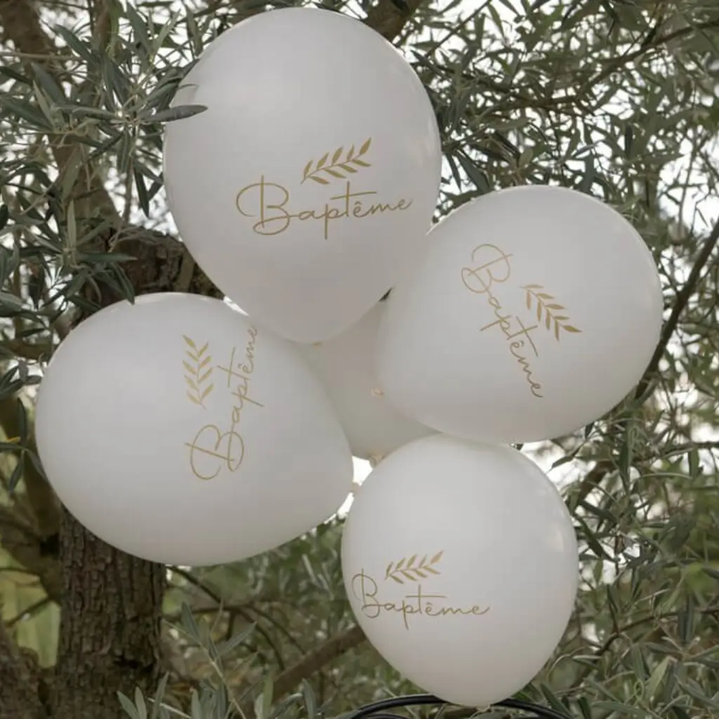 Christening Balloon - Set of 6