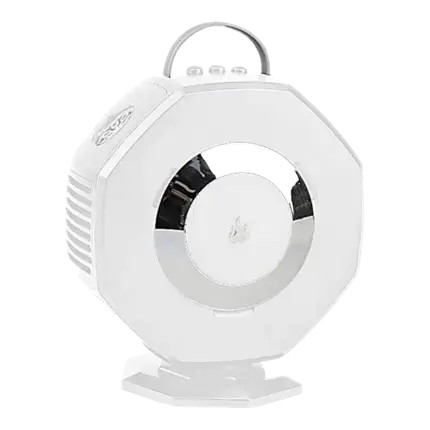 360° rotating bubble machine