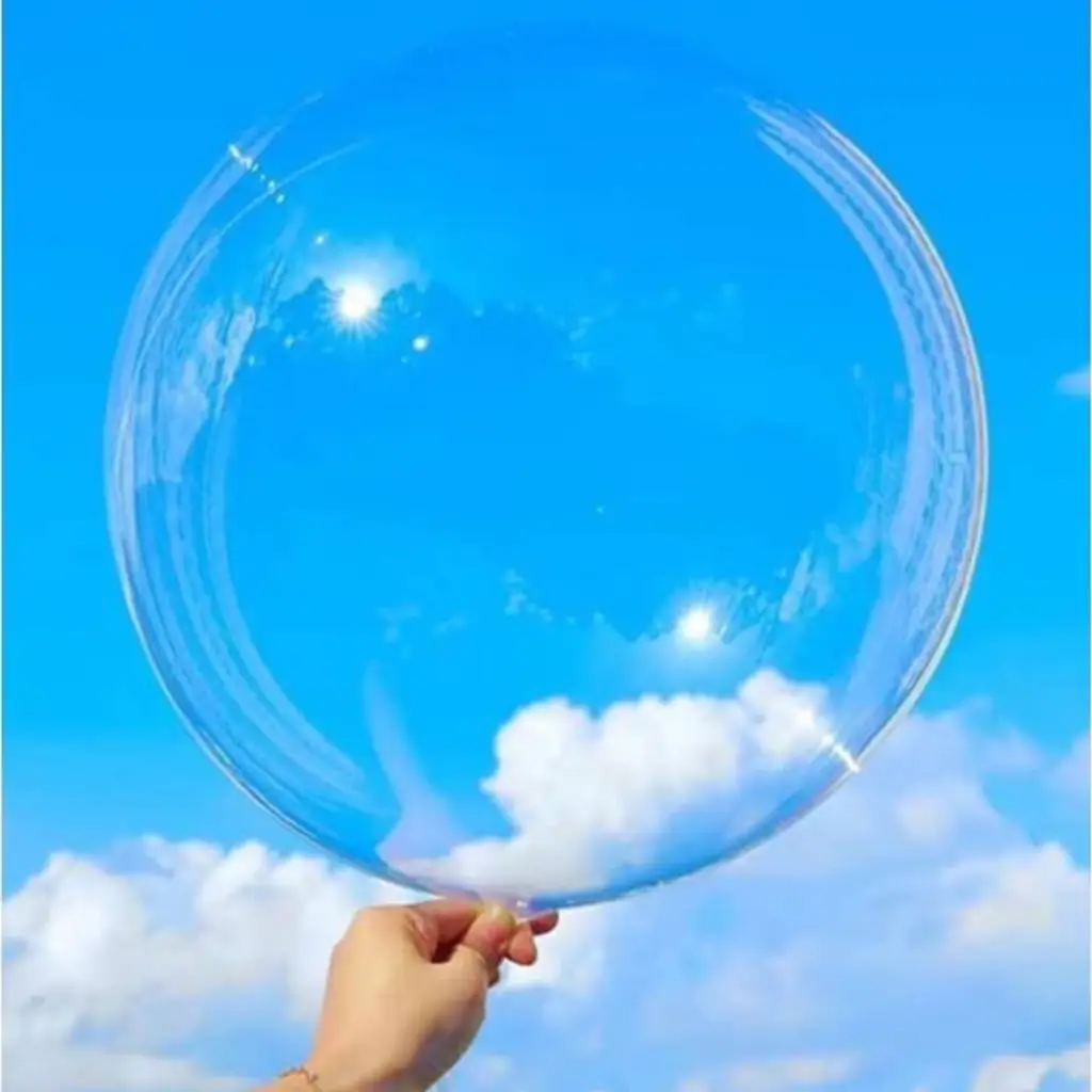 Transparent bubble ball ø45cm - Set of 3