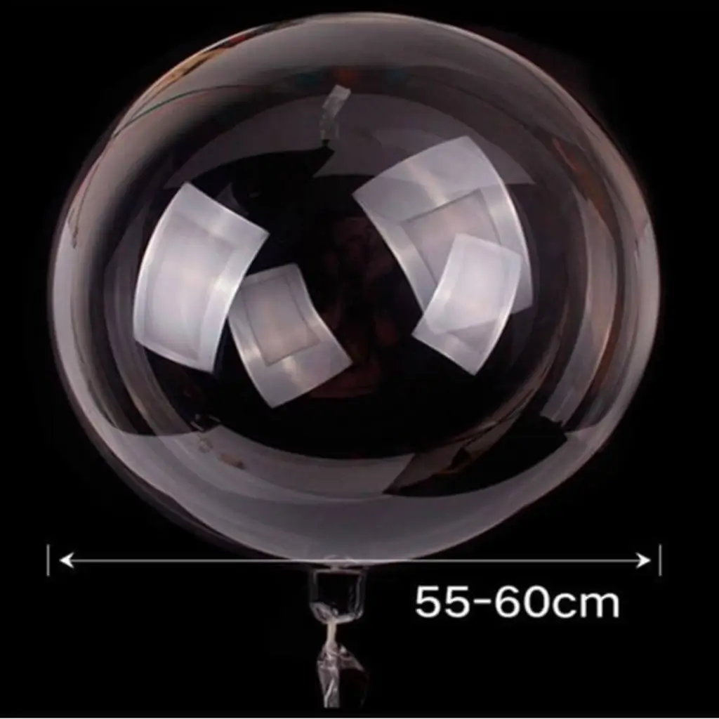 Transparent bubble ball ø60cm - Set of 3