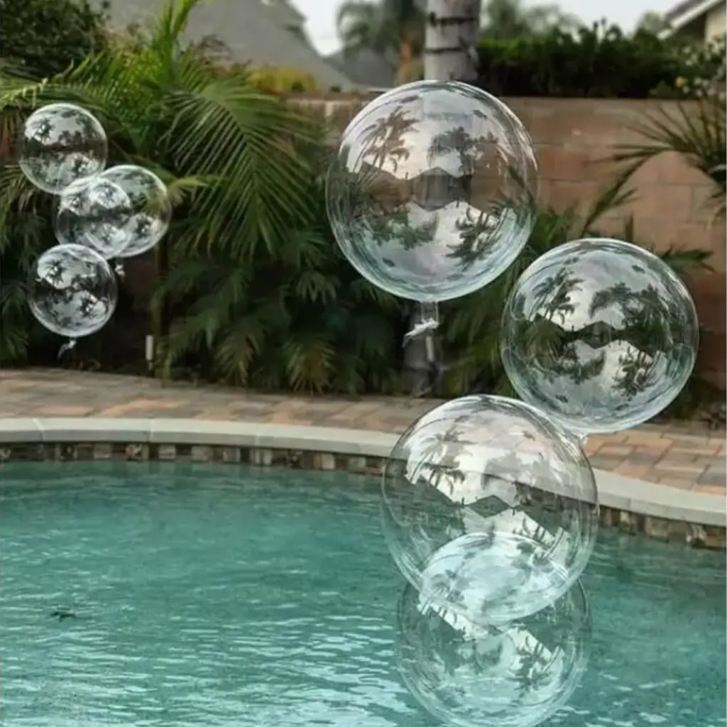 Transparent bubble ball ø60cm - Set of 3