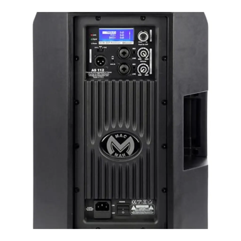 Mac Mah AS112 12" 1000W Bi-amplified Speakers