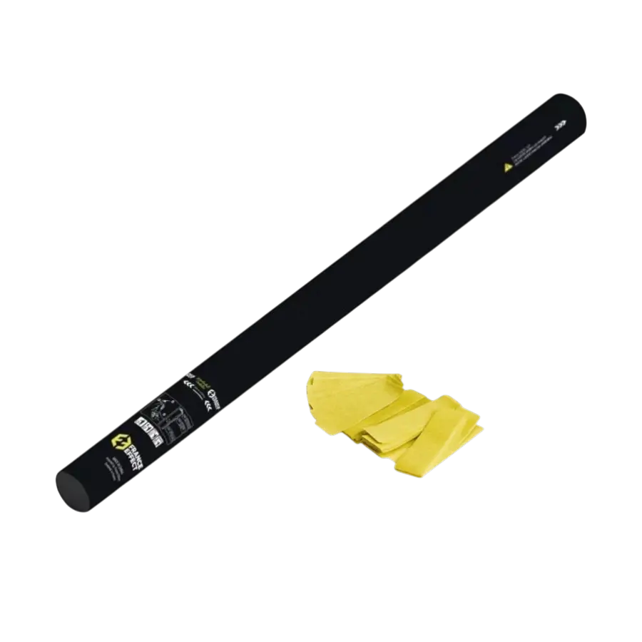 Orange manual confetti gun 80cm