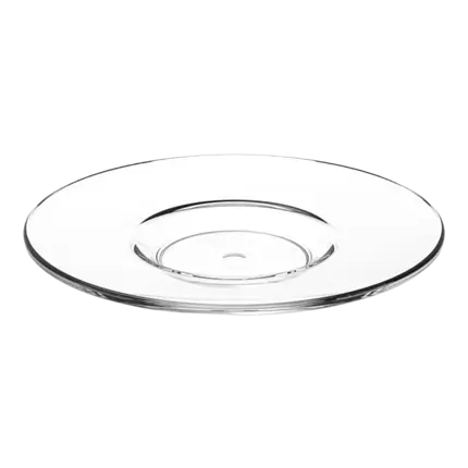 Transparent Coffee Coaster ø 10,5cm - Set of 6