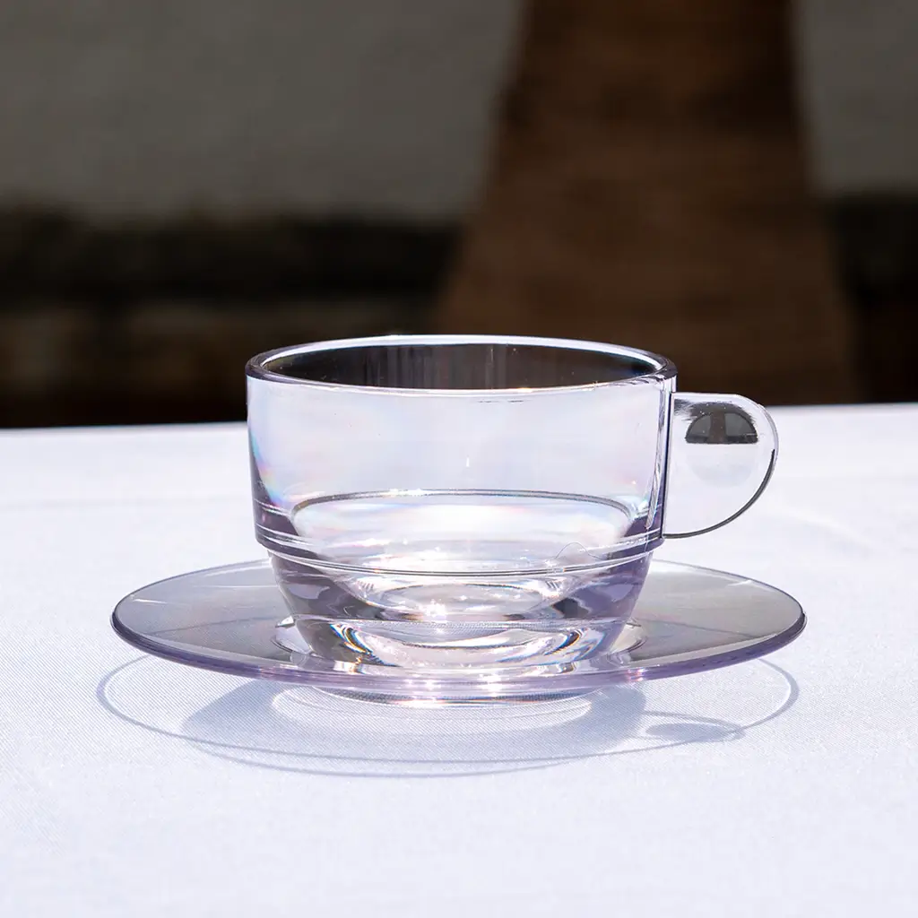 Clear Double Espresso Cup 16.6cl - Set of 6