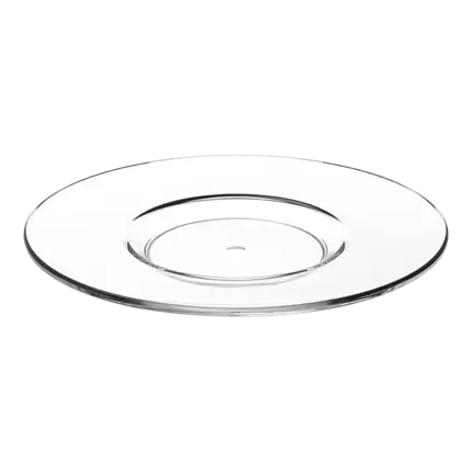 Clear Double Espresso Coaster ø 13cm - Set of 6