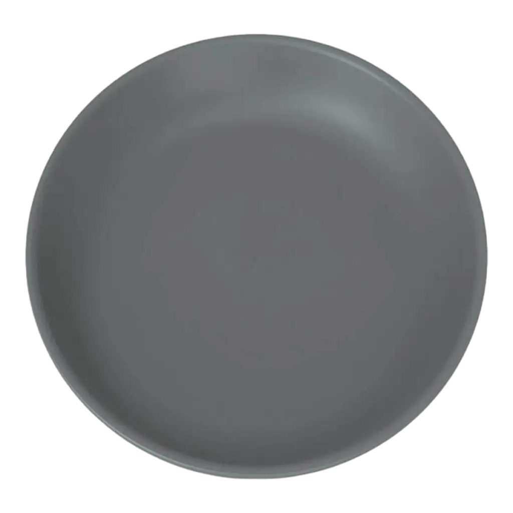 Unbreakable Charcoal Grey Dinner Plate ø 21cm