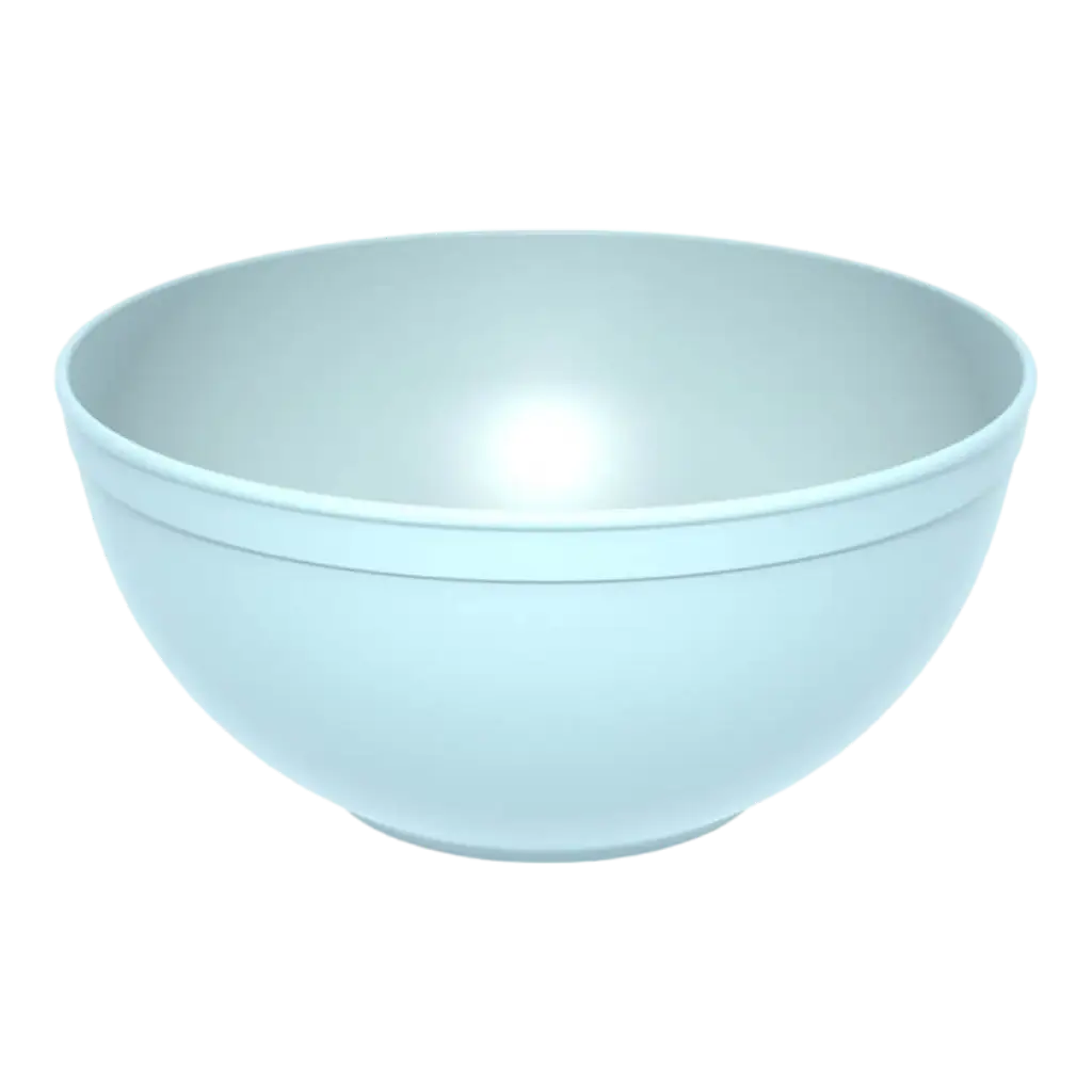 Unbreakable PP Pastel Blue Mineral Salad Bowl ø 20cm