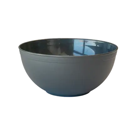 Unbreakable PP mineral salad bowl Anthracite Grey ø 20cm
