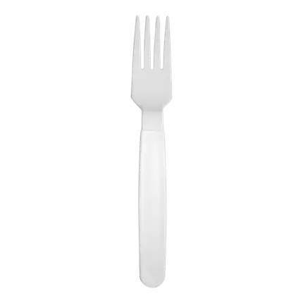 Unbreakable fork PP White - Set of 6