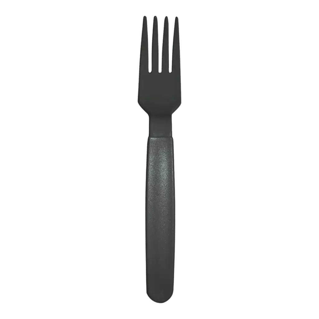 Unbreakable fork PP Anthracite Grey - Set of 6