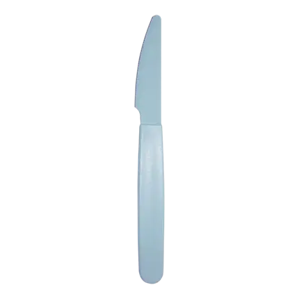 Unbreakable PP Pastel Blue Knife - Set of 6