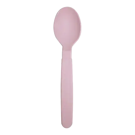 Unbreakable spoon PP Pastel Pink - Set of 6