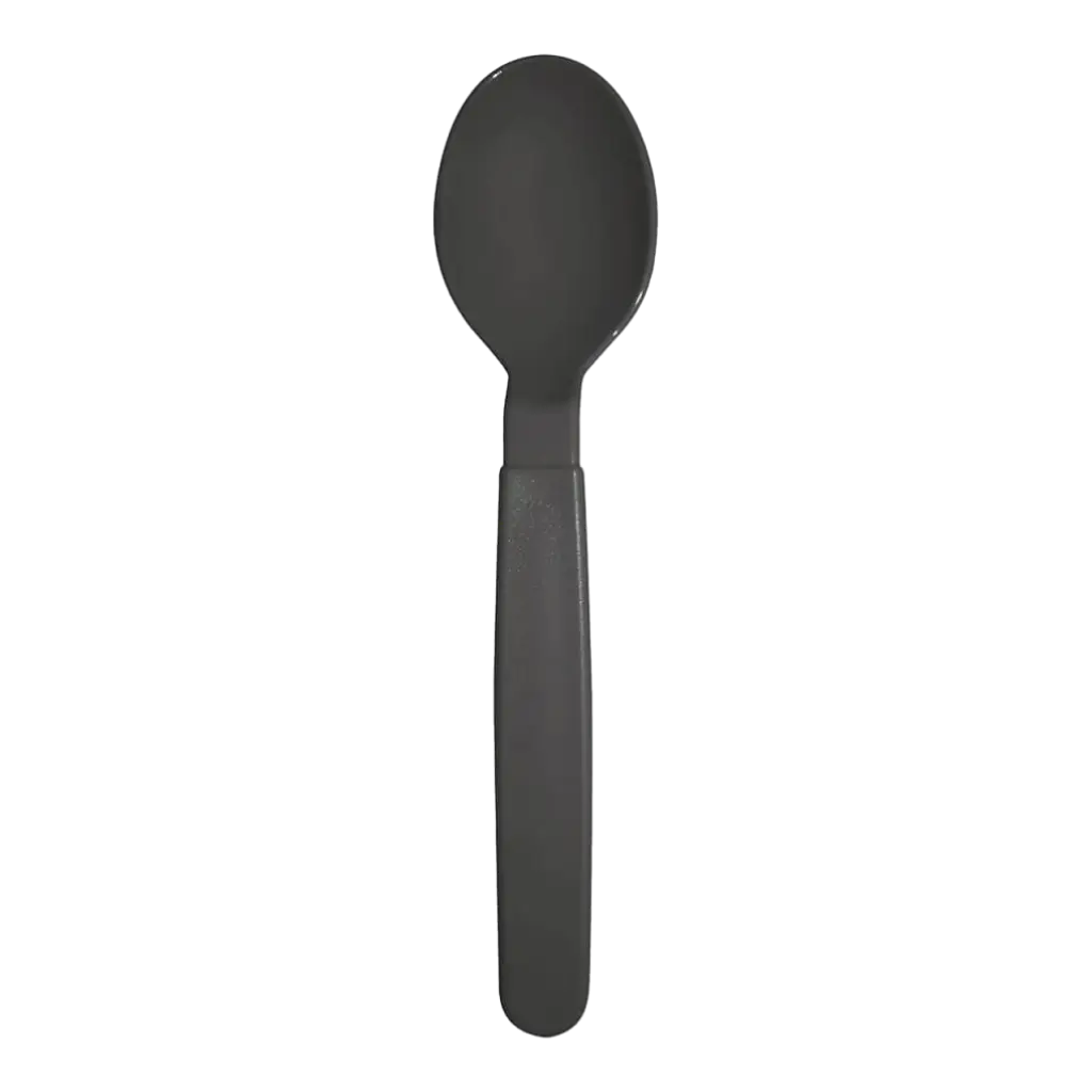 Unbreakable spoon PP Anthracite Grey - Set of 6