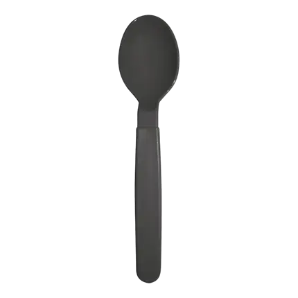 Unbreakable spoon PP Anthracite Grey - Set of 6