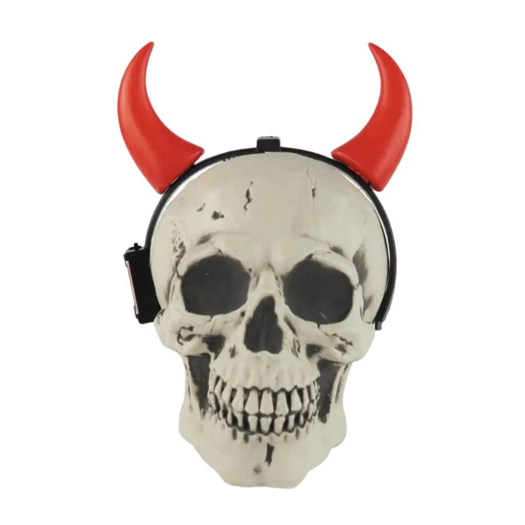 Devil Horns Headband Red Luminous