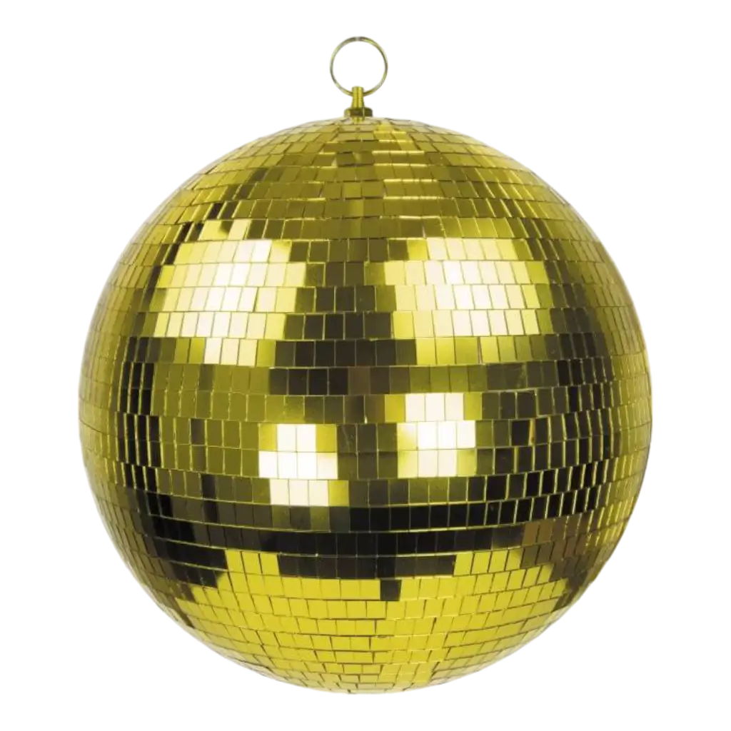 Disco Ball Gold - 30cm