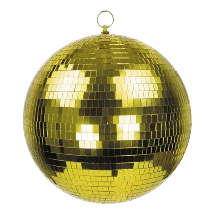 Disco Ball Gold - 30cm