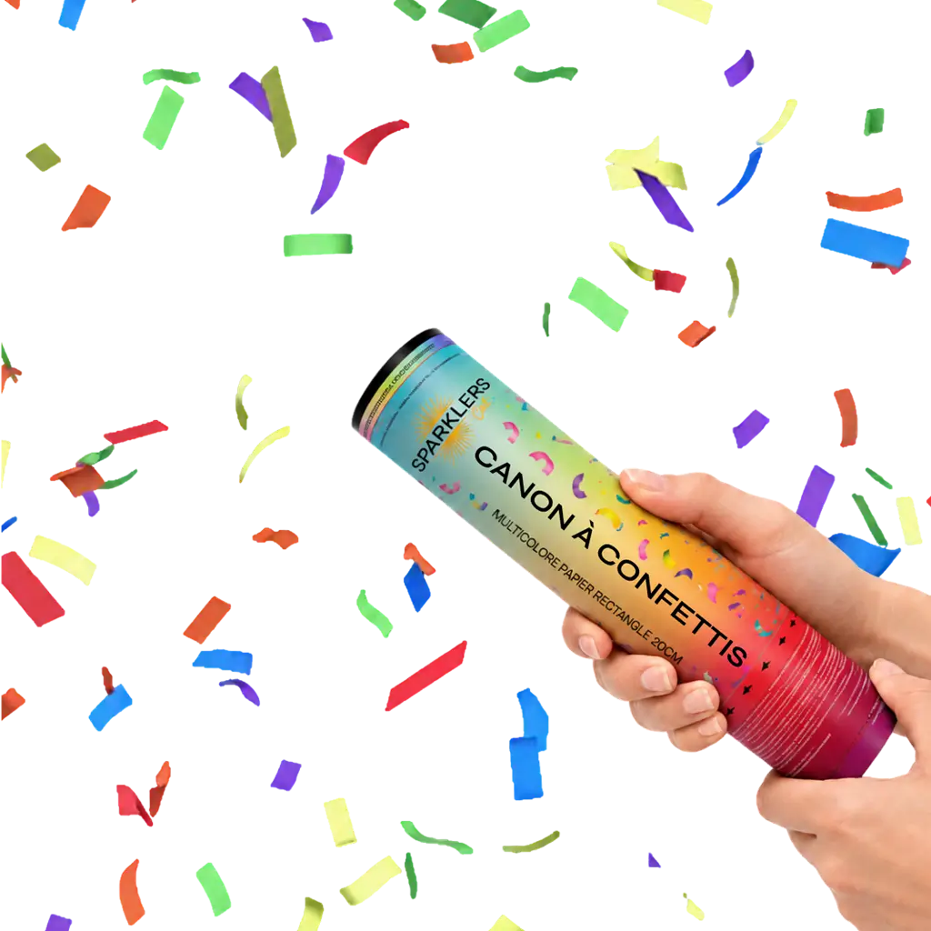 20cm Mix confetti cannons