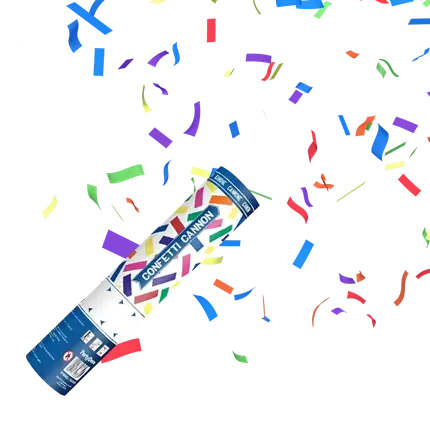 20cm Mix confetti cannons