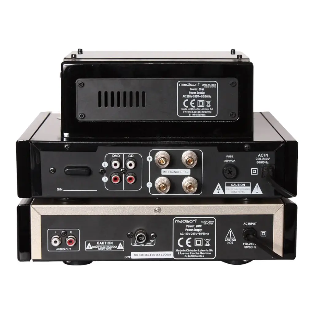 Madison" CD player with FM tuner