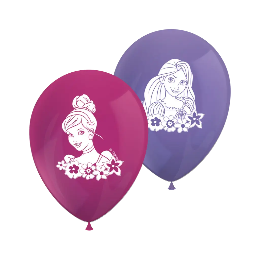 Disney Princess Balloons - Set of 8