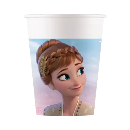 The Snow Queen paper cup - 25cl - Set of 8